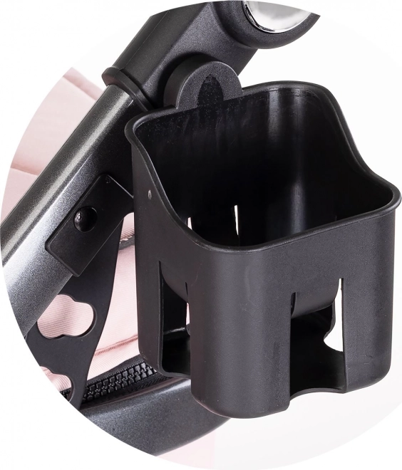 Gecombineerde kinderwagen Amore 2in1 roze marshmallow