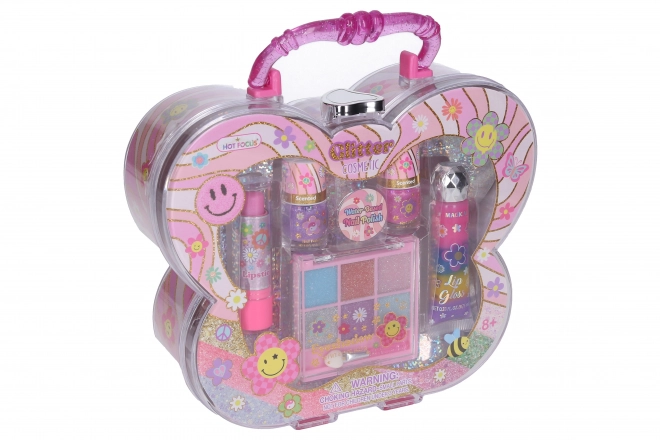 Kosmetica koffer - strik 21cm