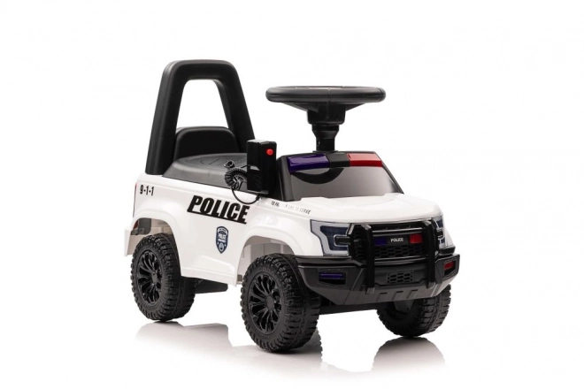 Kinderloopfiets Politie wit