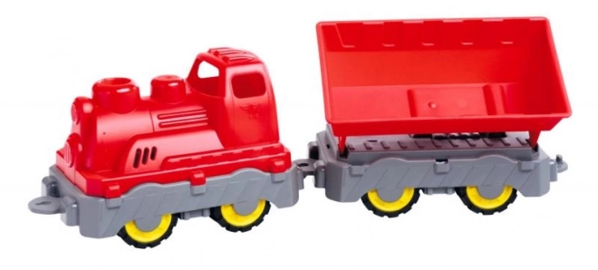 Mini Trein BIG Power Worker met wagon 45 cm