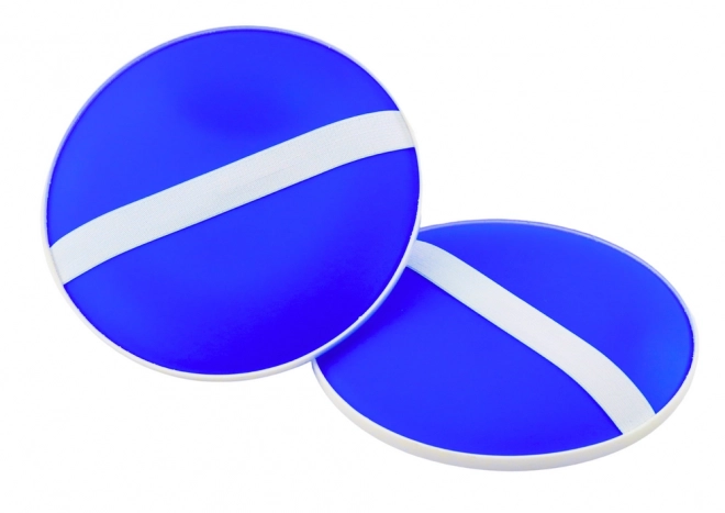 Spel met ronde ballen met zuignappen Blauw