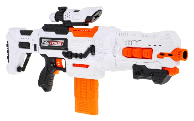 Groot geweer voor kinderen 8+ Accessoires + 48 zachte kogels Speelgoedpistool Snelle pionier