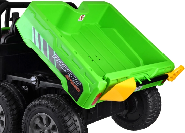 Elektrisch kiepbare laadbak voor echt werk en plezier