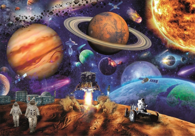 Puzzel 300 stukjes - Kosmische missie