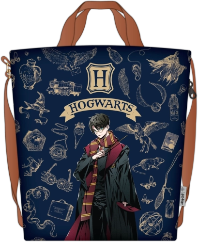 Harry Potter shopper navy & gold
