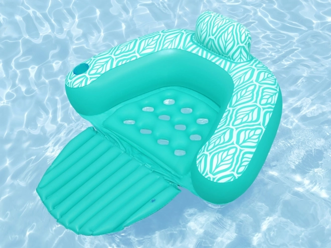 Luxe opblaasbare stoel Bestway voor op het water Deluxe Comfort