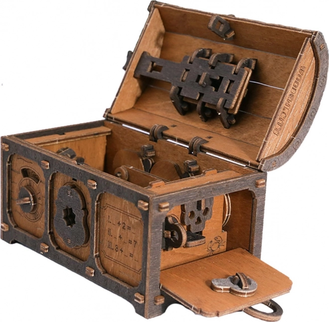 Escape Room Schatkist houten 3D-puzzel