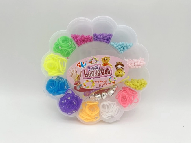 Creatieve set Loom Bands – 365 elastiekjes en kralen voor het maken van armbanden