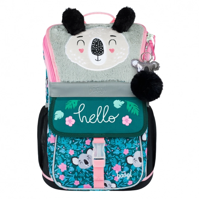 BAAGL SET 3 Zippy Baby Koala: schooltas, etui, zak
