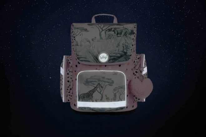 Schoolset ERGO Safari met rugzak, etui en schoenenzak