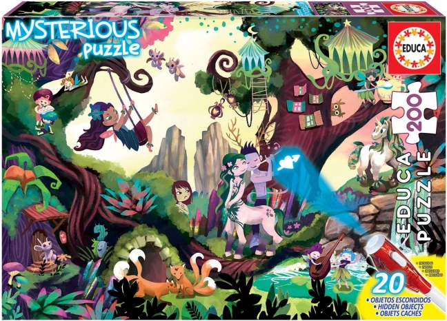 Mysteriepuzzel Magisch bos 200 stukjes van Educa