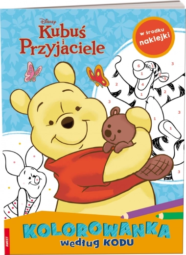 Winnie de Poeh en vrienden – kleurboek op code