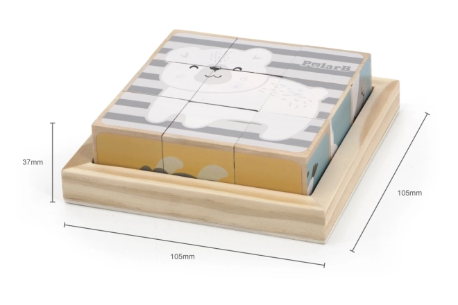 Houten blokken 9 stuks