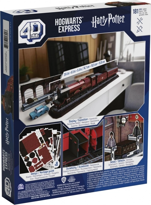 4D BUILD 3D-puzzel Harry Potter: Zweinstein Express 181 stukjes