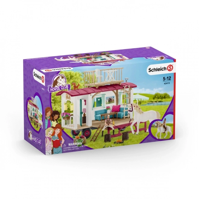 SCHLEICH Horse Club® 42593 Caravan voor vriendschapsbijeenkomsten