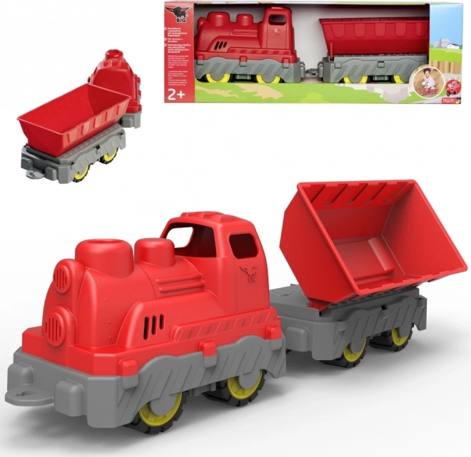 Mini Trein BIG Power Worker met wagon 45 cm