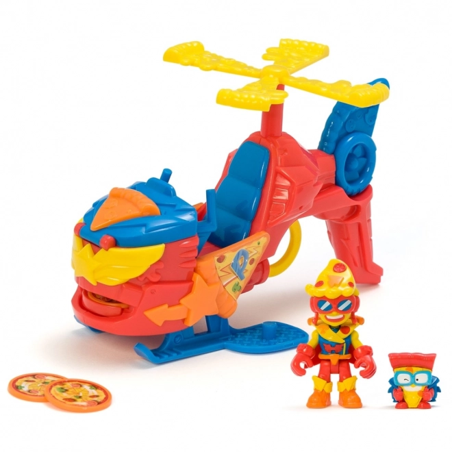 SuperThings Pizzacopter met schijfwerper