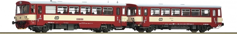 Roco dieseltreinmotorwagen ČD met stuurstandrijtuig