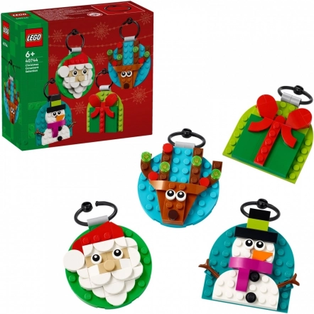 LEGO Iconic collectie kerstornamenten