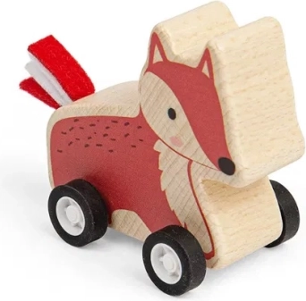 Bigjigs Toys Houten opwindbaar diertje