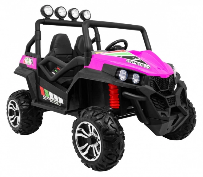Kinderterreinwagen Grand Buggy 4x4 Roze met afstandsbediening
