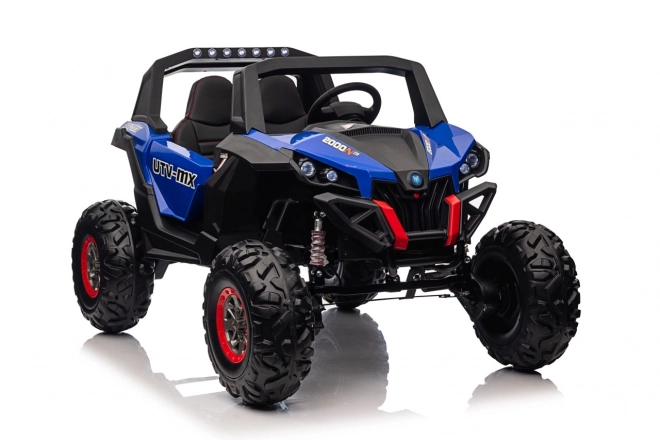 Elektrische kinderbuggy UTV-MX blauw