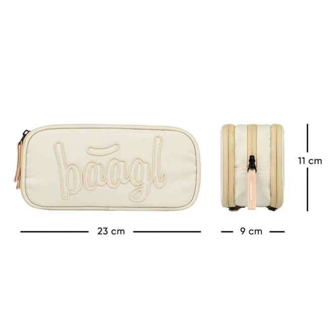 Studenten etui Beige