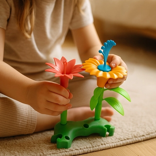 Creatief bloemen bouwen