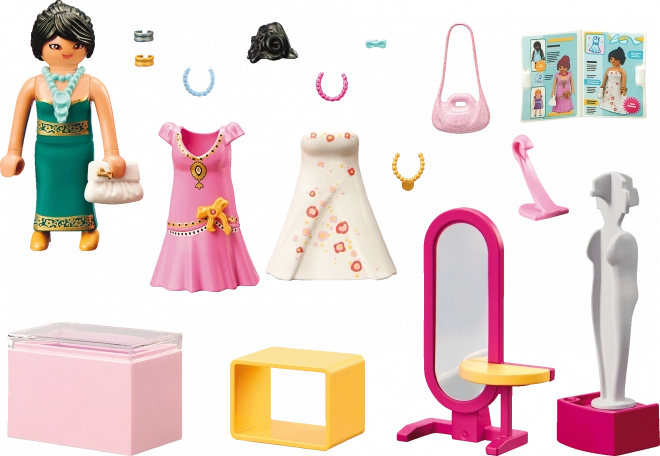 Cadeauset Butik met avondmode City Life van Playmobil