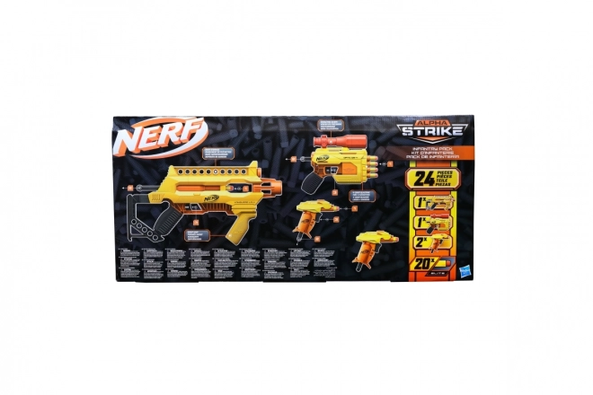 Nerf Alpha Strike 4 blasters en pijlen