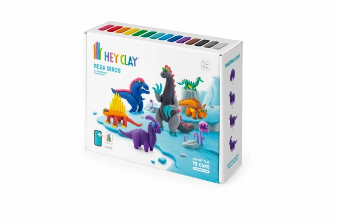 Hey Clay Mega Dinosaurussen set