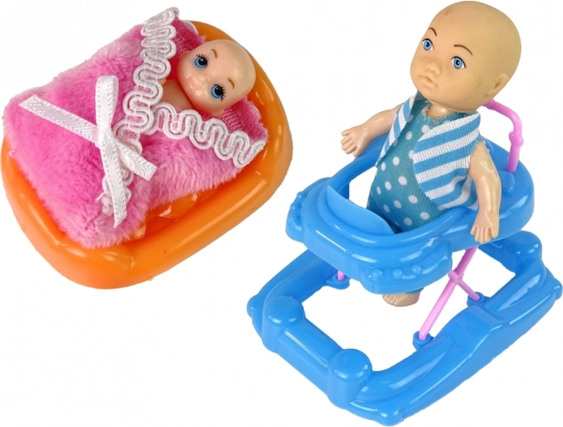 Speelset met meerdere poppen