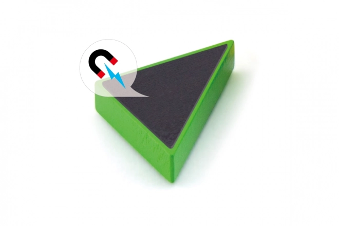 Houten magnetische tangrams