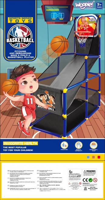 WOOPIE Kinderen Basketbal Set