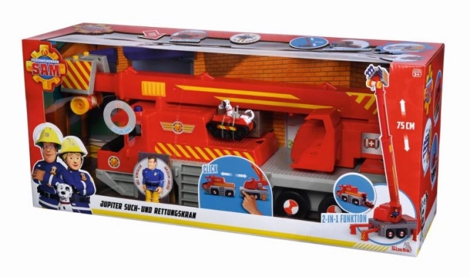 Brandweerman Sam Brandweer kraanwagen 2-in-1