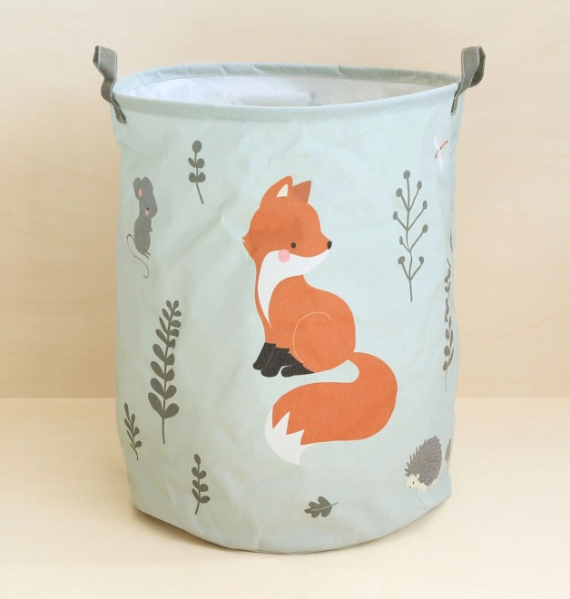 A Little Lovely Company opbergmand voor speelgoed – Vriendjes