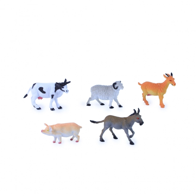 Huisdieren II - set van 5 figuren