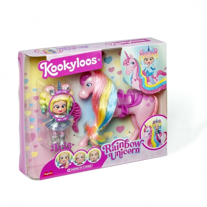 Panenka KookyLoos Rainbow Unicorn