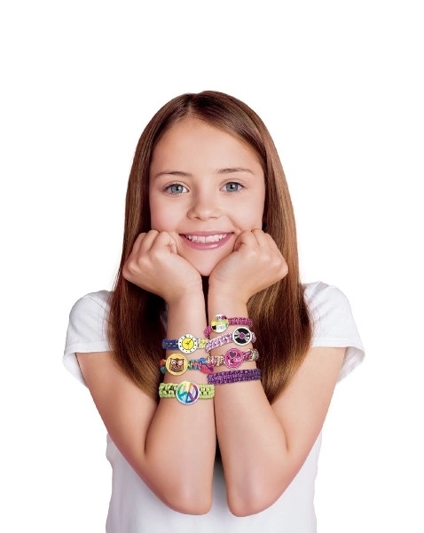 Creatieve set Maak je eigen armband - breitel met accessoires in doos 38x28x6cm