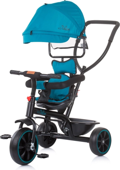 Driewieler met kap 2-in-1 – Avocado
