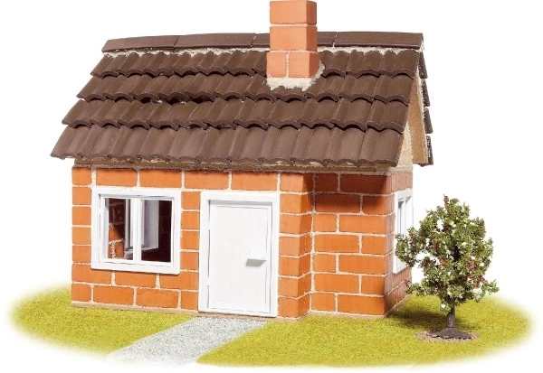 Bouwpakket Teifoc Huis Carlos 200 stuks in doos 35x29x8cm