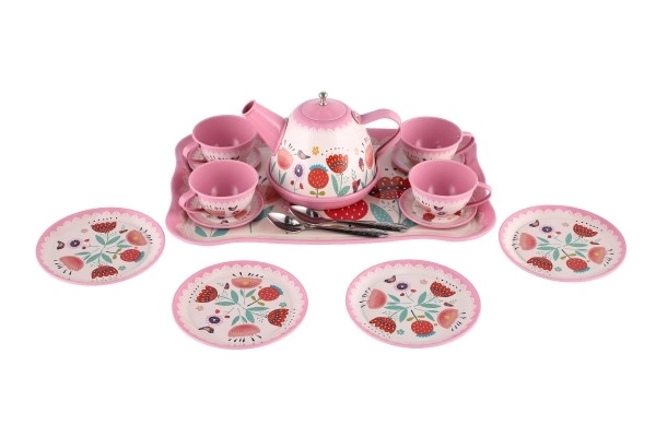 Theeservies set voor kinderen in koffer