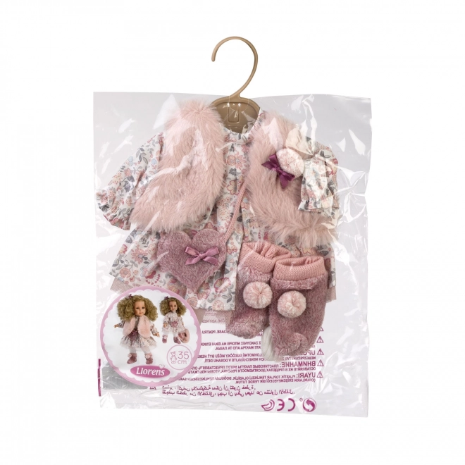 Llorens P535-33 kleding set voor pop van grootte 35 cm