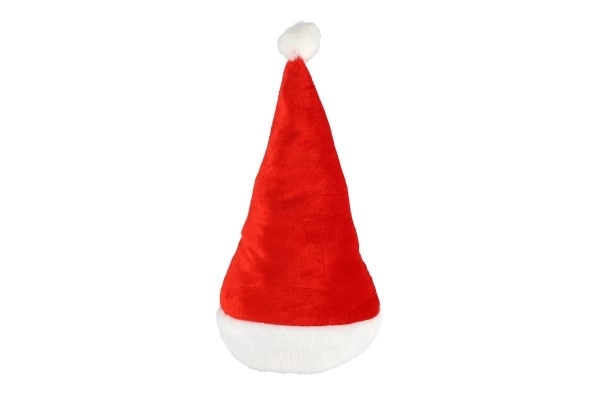 kerstmuts voor volwassenen stof diameter 29 cm op kaart carnaval