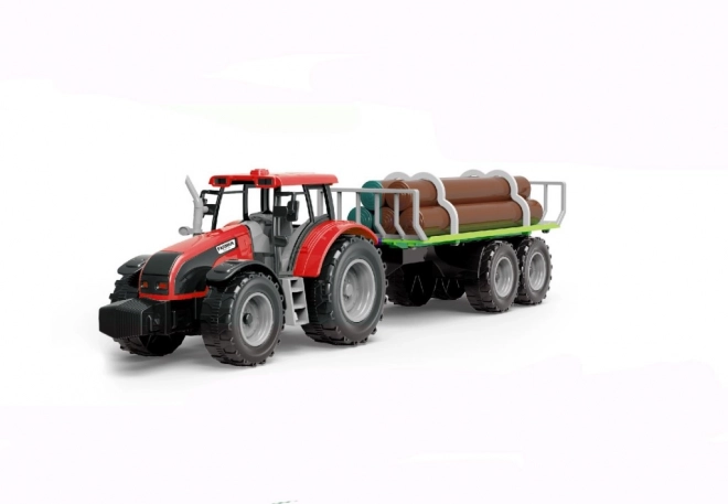 Speelgoedtractor met Aanhanger voor Boomstammen voor Kinderen