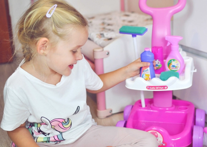 Schoonmaakset met stofzuiger Woopie