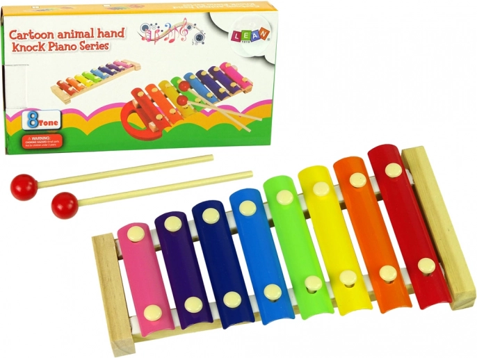 Houten kleurrijke klokkenspellen voor kinderen