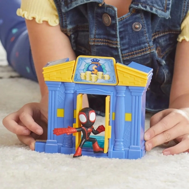 Set met Spidey Spaarpot Figuren