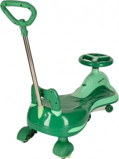 Groene rijende speelgoed Swing Fix voor kinderen