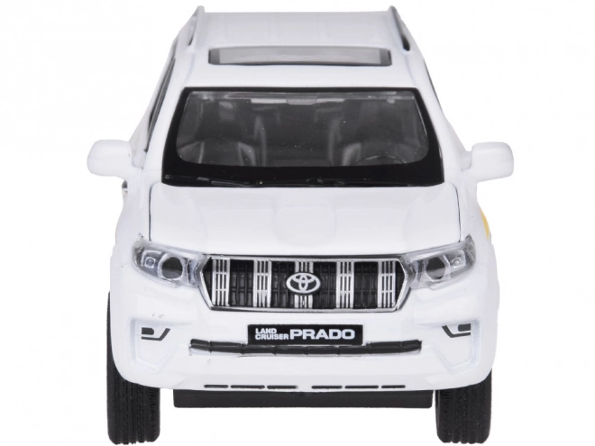 Metalen model Toyota Land Cruiser Prado met effecten